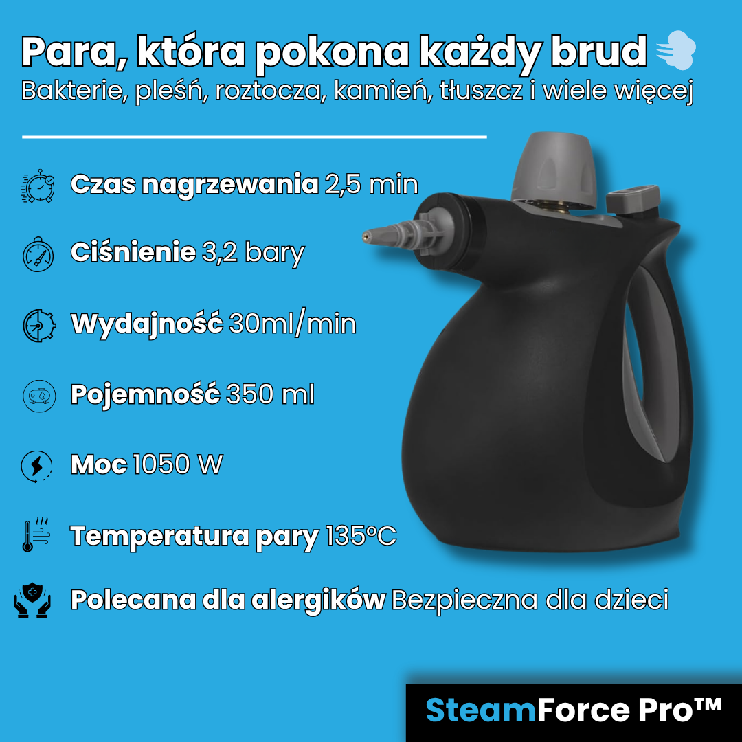 SteamForce Pro™ 8w1