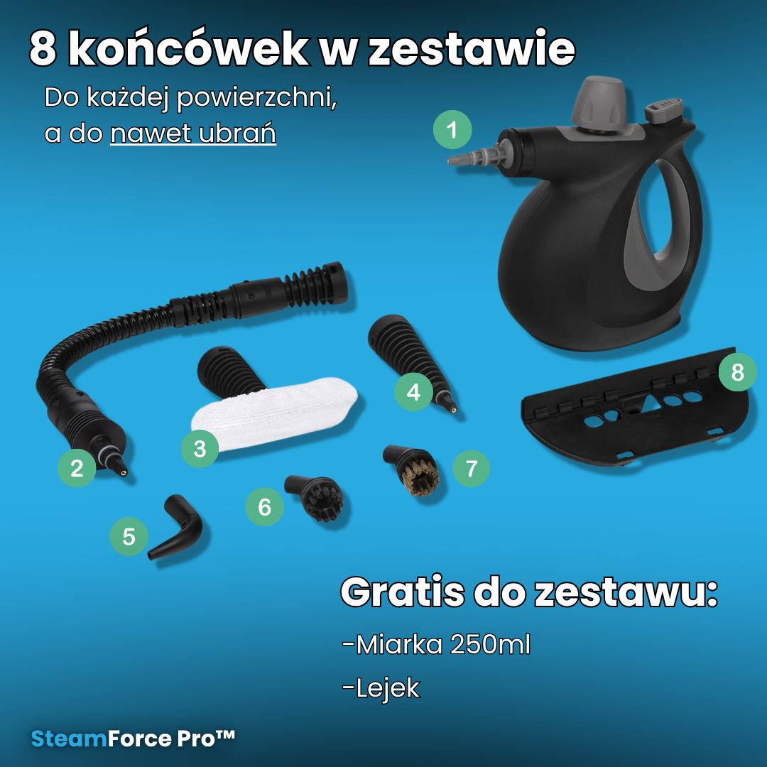 SteamForce Pro™ 8w1