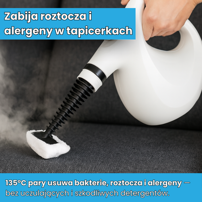 SteamForce Pro - W zestawie 7 końcówek do każdej powierzchni