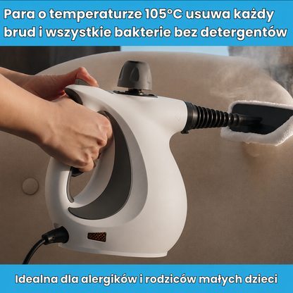 SteamForce Pro - W zestawie 7 końcówek do każdej powierzchni