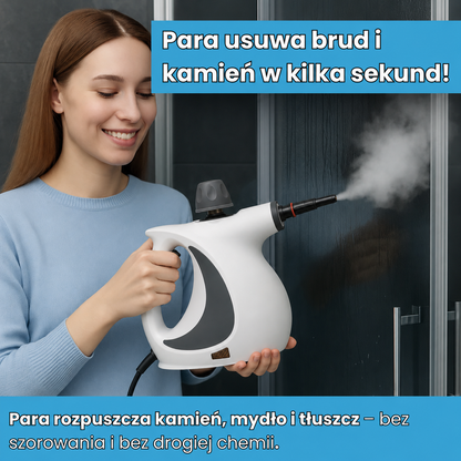 SteamForce Pro - W zestawie 7 końcówek do każdej powierzchni